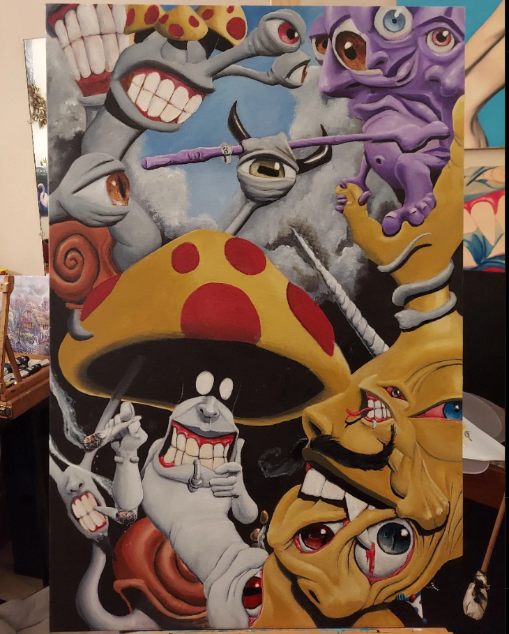 Psilocybin philosopher (Printed)